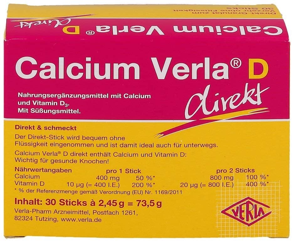 Produktbild von Verla Pharm Calcium Verla D direkt Granulat