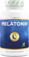 Produktbild von Vit4ever Melatonin - 365 Tabletten - 0,5 mg pro Tagesdosis - Laborgeprüft - Ohne unerwünschte Zusätze - Hochdosiert - Vegan - Schlaf