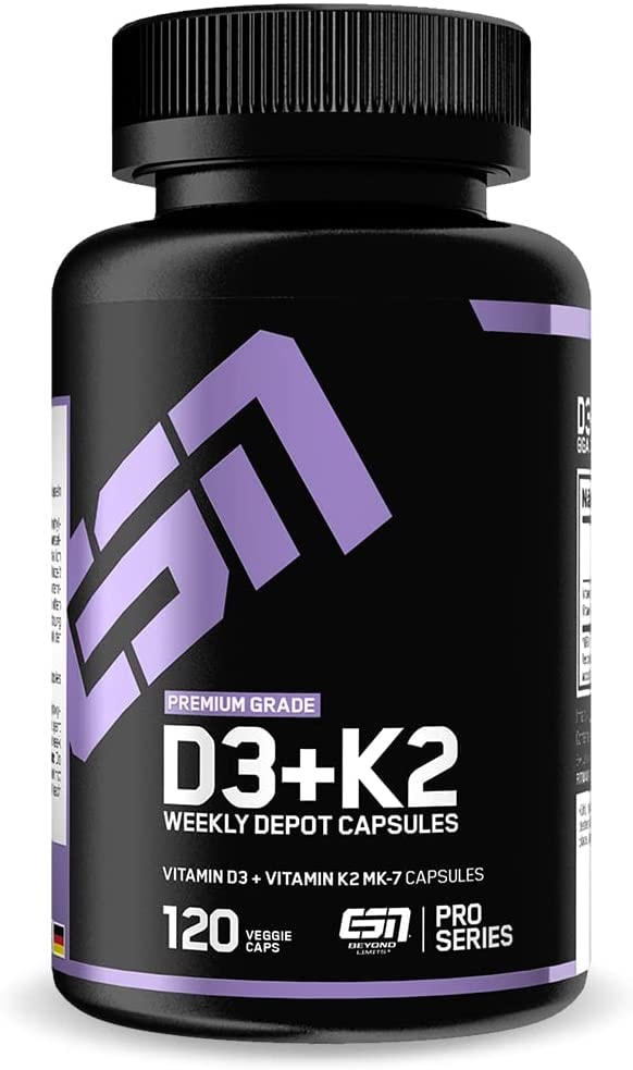 Produktbild von ESN Vitamin D3+K2, 66 g