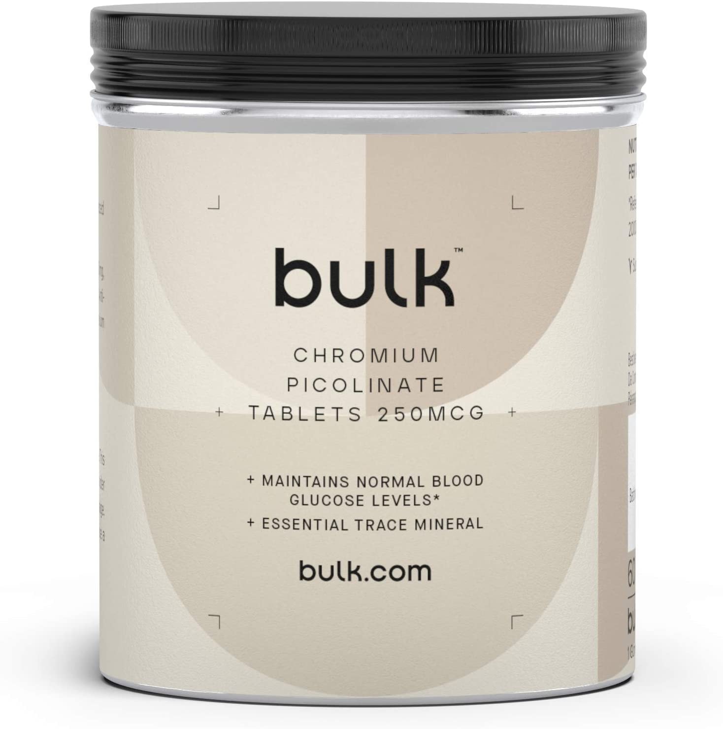 Bulk Chrom Picolinat Tabletten, 250 mcg, 180 Tabletten, Verpackung Kann Variieren