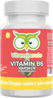 Vitamineule Vitamin B6 Kapseln 25mg hochdosiert Qualität aus Deutschland vegan laborgeprüft Pyridoxin ohne künstliche Zusätze - für Kinder geeignet - kleine Kapseln statt Tabletten - Vitamineule®