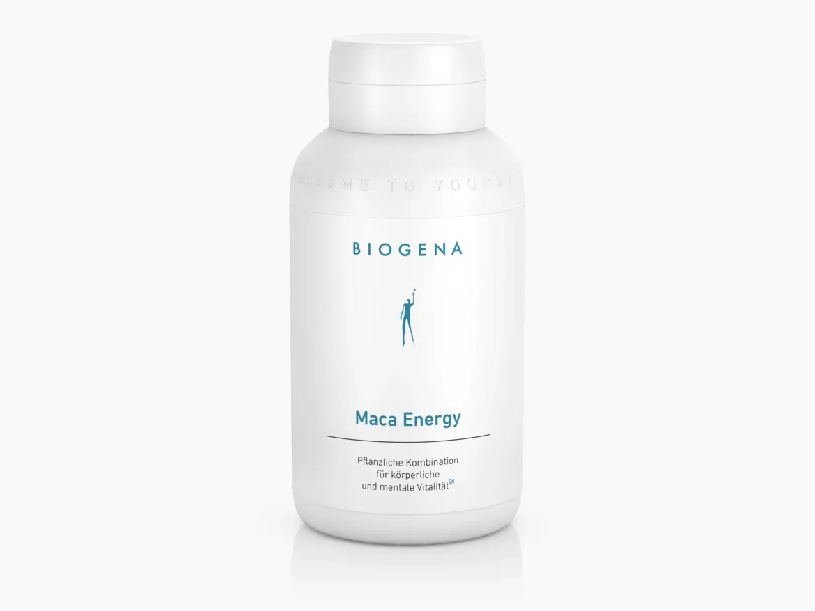 Produktbild von Bewertung BIOGENA Maca Energy Pflanzenstoffe für körperliche und mentale Vitalität, Energie und Antrieb
