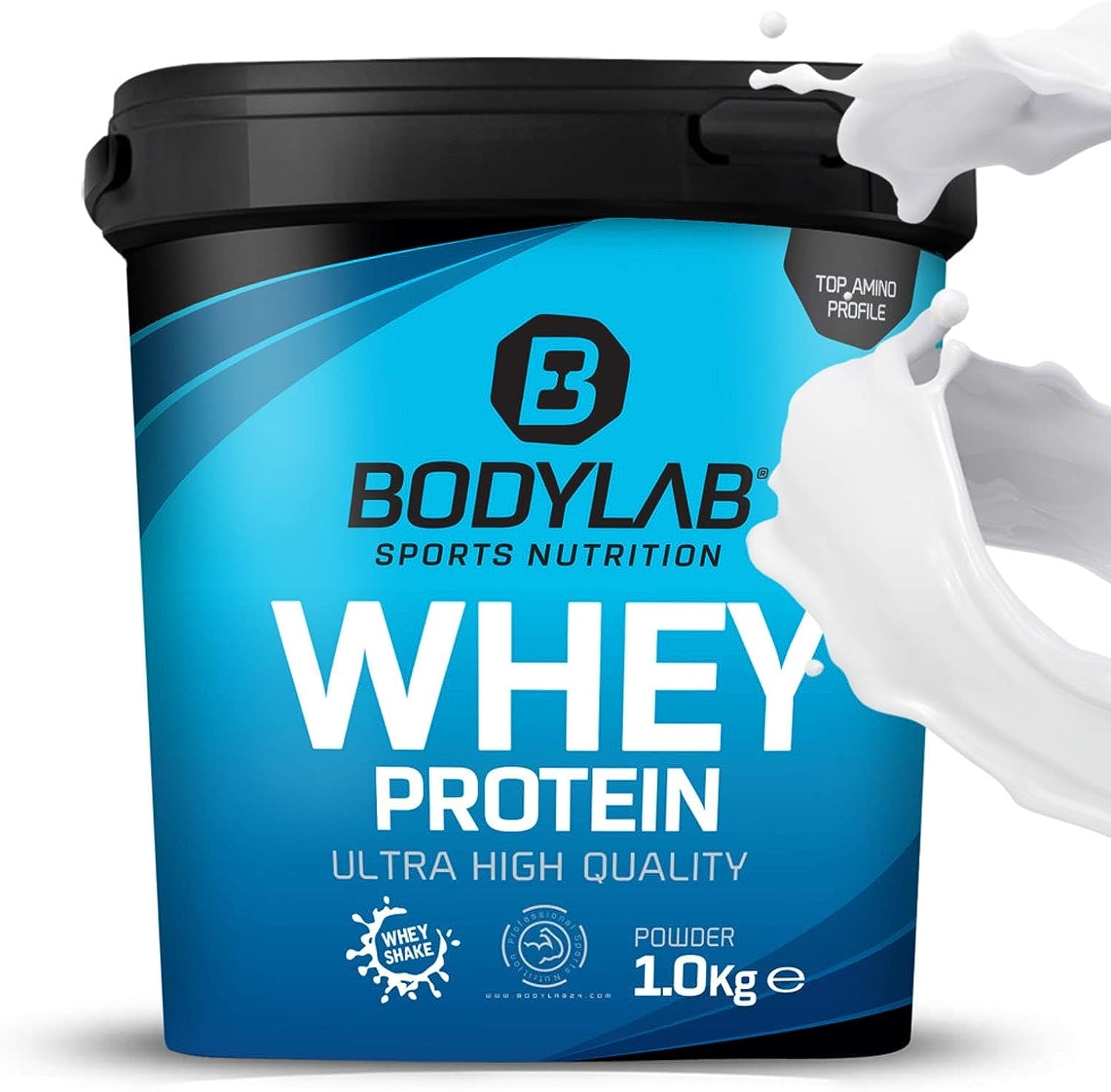 Produktbild von Bewertung Bodylab24 Whey Protein Pulver Neutral Whey Protein Konzentrat Whey Protein Isolat und Whey Protein Hydrolysat 