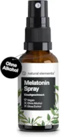 Produktbild von Bewertung natural elements Melatonin Spray Kirsche 0,5 mg Melatonin pro Tagesdosis Zuckerfrei mit Vitamin B1 und B6 30 ml, vegan in Deutschland produziert
