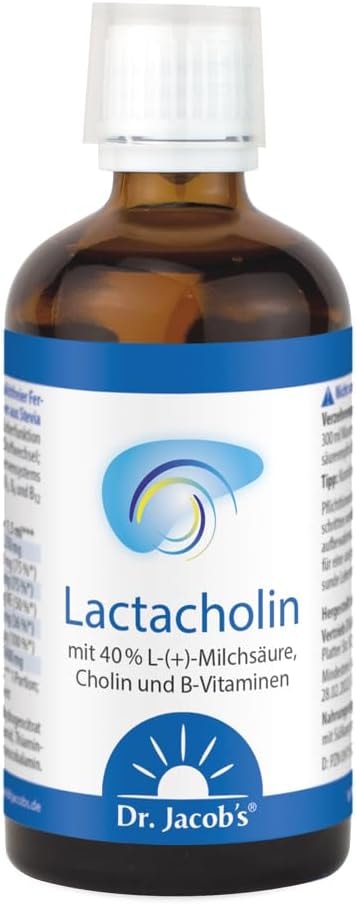 Produktbild von Bewertung Dr. Jacobs Lactacholin 100 ml für Stoffwechsel Leber- und Nervenfunktion rechtsdrehende L(+)-Milchsäure mit Cholin-Citrat ohne Zucker 66 Portionen PZN 09755295