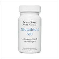 Produktbild von Bewertung NatuGena Glutathion 500 aus 100% reduziertem Glutathion 60 Kapseln