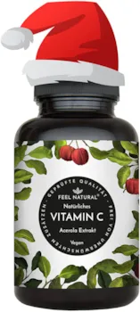 Produktbild von Feel Natural Acerola Kapseln - Natürliches Vitamin C - 180 vegane Kapseln