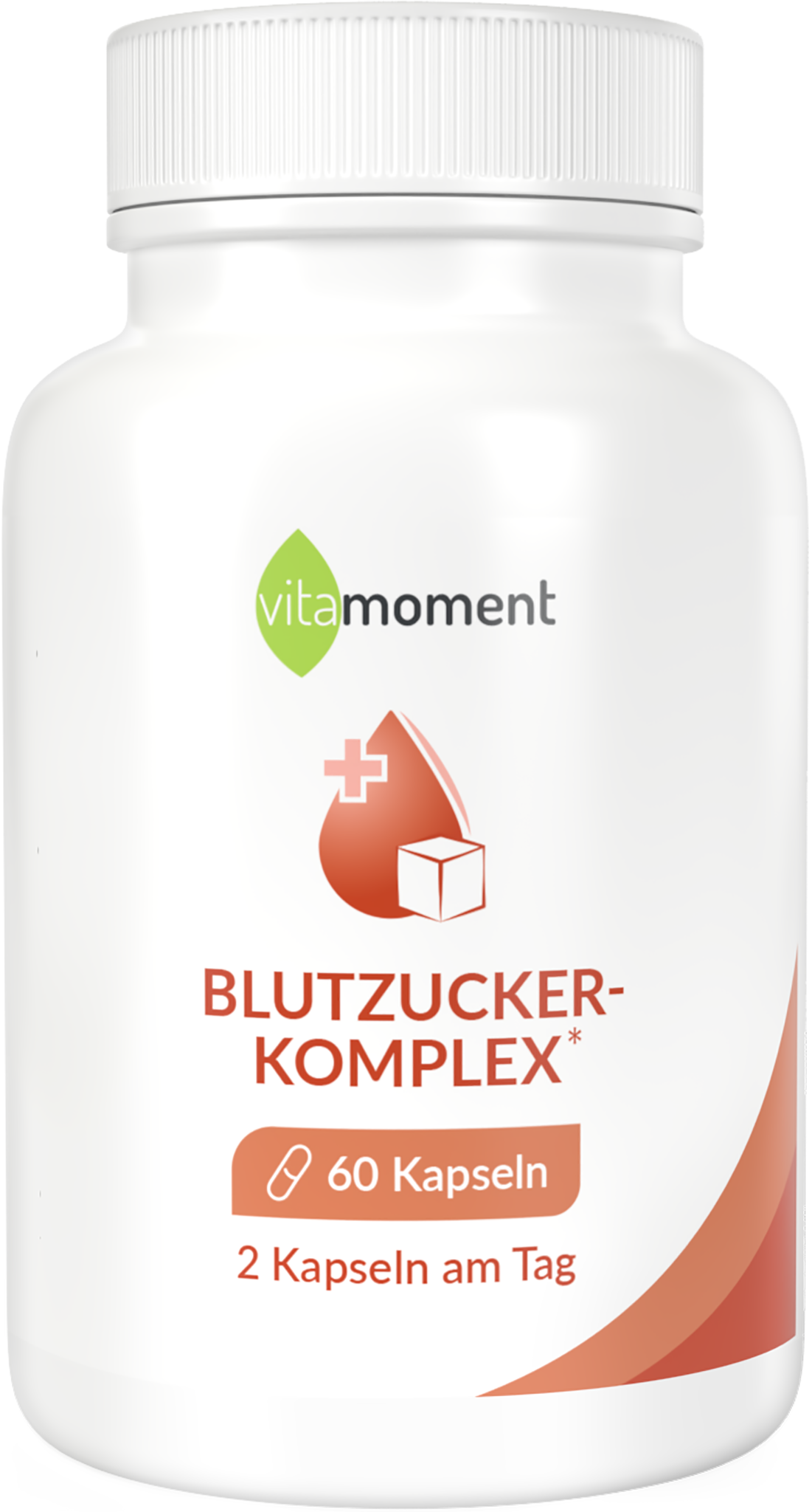 Produktbild von Bewertung vitamoment Blutzucker-Komplex Kapseln Zink Chrom Pflanzenstoffe Beta-Glucan Grüntee Zimt