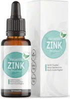 Produktbild von Valuelife Zink Tropfen I 3400 Tropfen aus 100ml I Ohne Konservierungsstoffe & ohne Gentechnik I Vegan, hochdosiert, bioverfügbar mit ionisiertem Zinksulfat I von VALUELIFE Besuchen Sie den Valuelife-Store