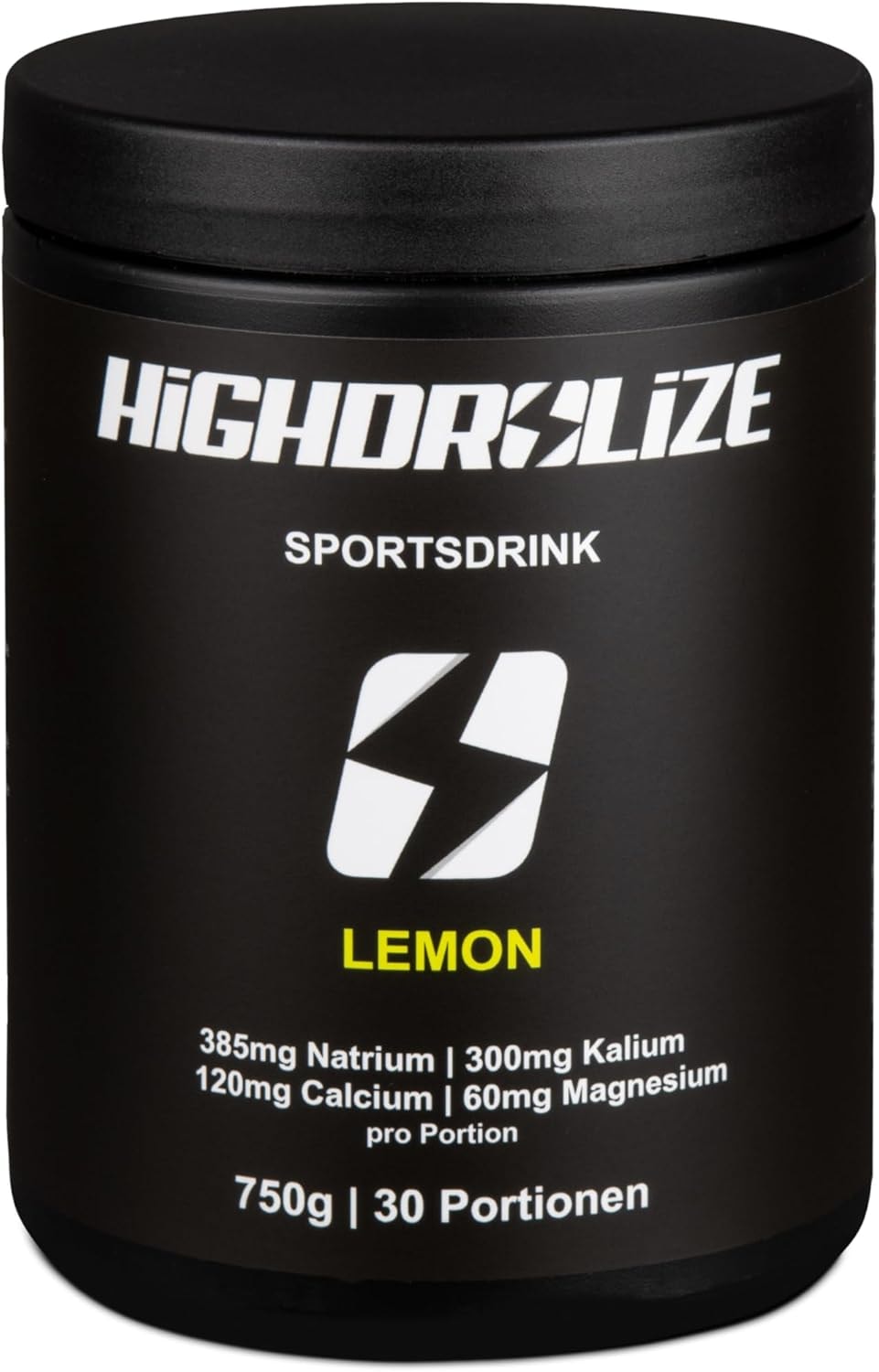 Produktbild von Bewertung HIGHDROLIZE SPORTSDRINK Isotonisches Elektrolyt Pulver für Sport und schnelle Energie Zitrone Anti Kater bessere Erholung 30 Portionen