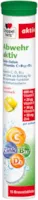 Produktbild von Doppelherz Abwehr aktiv Multivitamin Brausetabletten mit Zitronen-Geschmack – Nahrungsergänzungsmittel mit Zink, Selen sowie den Vitaminen C, B12 & D3 zur Unterstützung des Immunsystems – 1 x 15 Brausetabletten