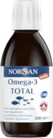 NORSAN Premium Omega 3 Fischöl 200ml Total Naturell hochdosiert EPA DHA Vitamin D3 und kaltgepresstem Olivenöl 2.000mg Omega 3 pro Portion Omega 3 Öl