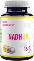Produktbild von Bewertung Hepatica NADH 50mg 60 Vegan Kapseln, Laborgeprüft, Hochdosiert, Nicht GVO