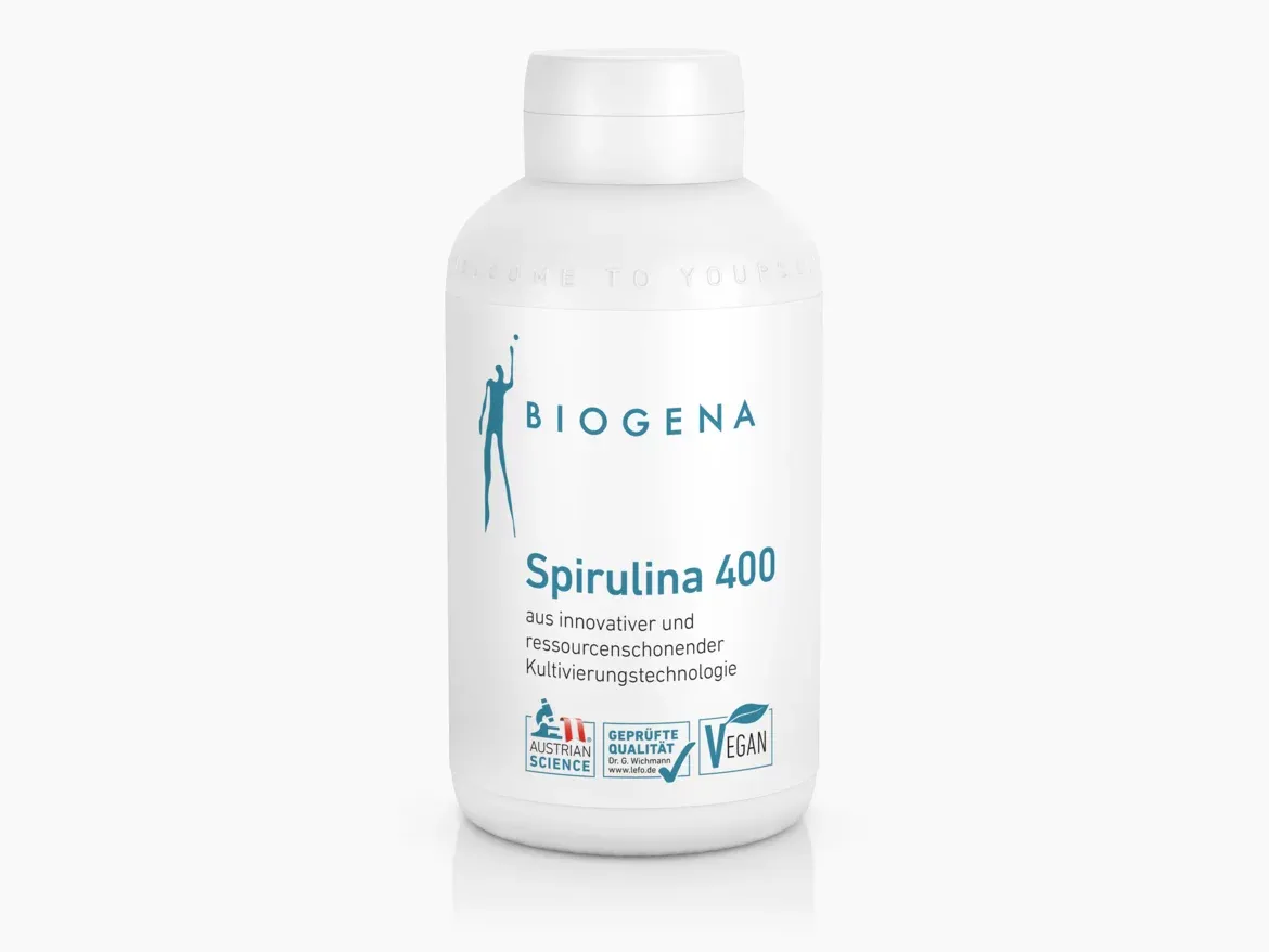 Produktbild von Bewertung BIOGENA Spirulina 400