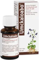 Produktbild von Bewertung Umckaloabo Tropfen Flüssigkeit gegen akute Bronchitis 20ml mit höherer Wirkstoffkonzentration
