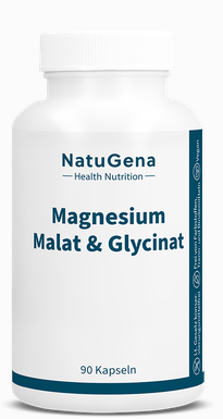 Produktbild von Bewertung NatuGena Magnesium Malat & Glycinat Komplex