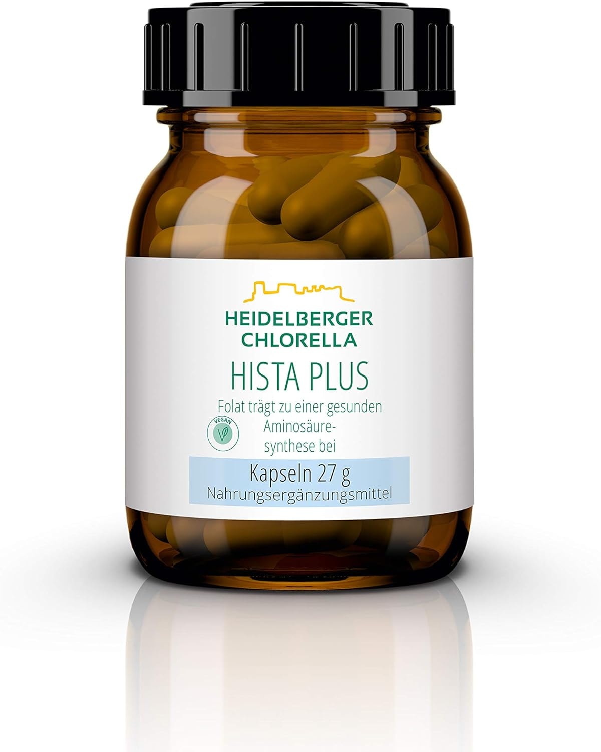 Produktbild von Bewertung Heidelberger Chlorella Hista plus Kapseln 27 g