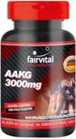 Produktbild von Bewertung fairvital AAKG 1000mg L-Arginin-Alpha-Keto-Glutarat HOCHDOSIERT VEGAN 120 Tabletten