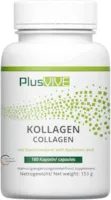 Produktbild von Bewertung PlusVive Kollagen und Hyaluronsäure mit Biotin, Zink, und MSM, 180 Kapseln