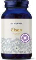 Produktbild von Bewertung Dr. Wunder® Eisen 21mg liposomal 45 vegane Softkapseln magenfreundliches pflanzliches Eisen in echter liposomaler Form 21 mg elementares Eisen enthält Curryblatt Aronia Aspergillus oryzae