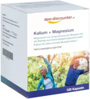 Produktbild von Apo-discounter.de - Kalium + Magnesium Kapseln von apo-discounter 120 stk