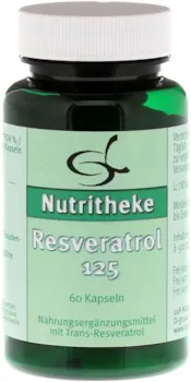 11 A Nutritheke GmbH RESVERATROL 125 Kapseln 60 St