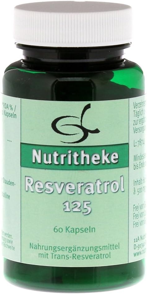 Produktbild von Bewertung 11 A Nutritheke GmbH RESVERATROL 125 Kapseln 60 St