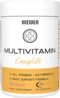 Weider Multivitamin Kapseln in Premiumqualität, mit VitaCholine & VinOgrape, 90 Kapseln