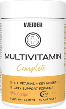 Weider Multivitamin Kapseln in Premiumqualität, mit VitaCholine & VinOgrape, 90 Kapseln