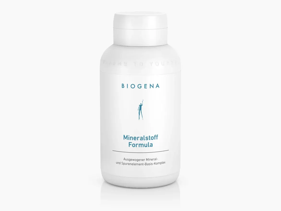 Produktbild von Bewertung BIOGENA Mineralstoff Formula umfassende Mineralstoff- und Spurenelementversorgung