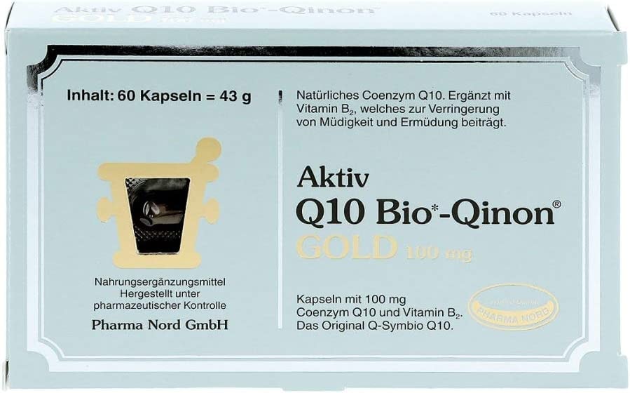 Produktbild von Pharma Nord Vertriebs GmbH - Q10 Bio Qinon Gold 100 mg Kapseln