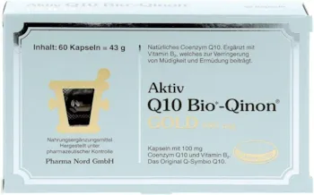 Produktbild von Pharma Nord Vertriebs GmbH - Q10 Bio Qinon Gold 100 mg Kapseln