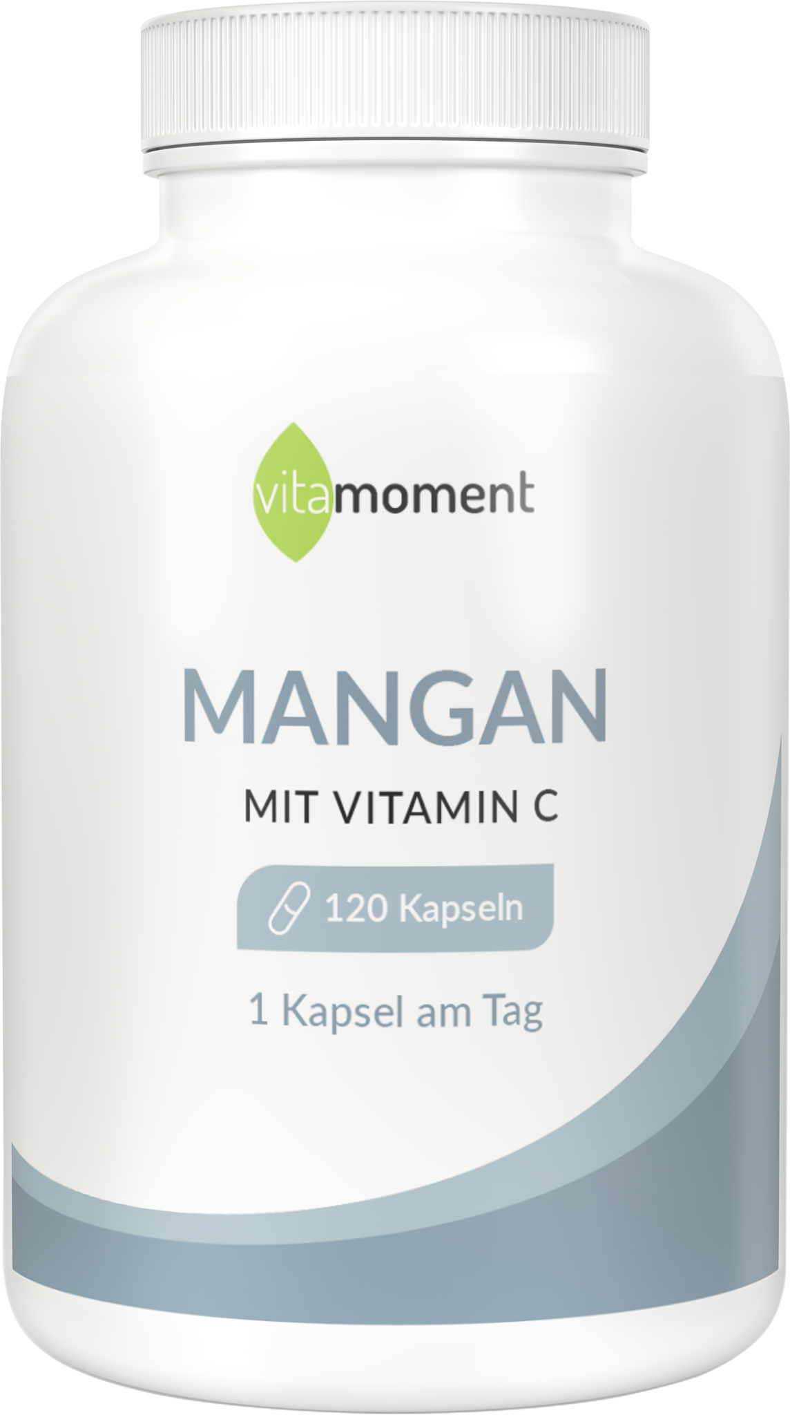 Produktbild von Bewertung vitamoment Mangan Kapseln hochdosiertes Mangan Vitamin C Energiestoffwechsel Knochen Immunsystem