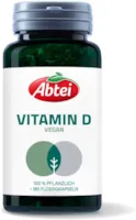 Produktbild von Abtei Nature & Science Vitamin D – Veganes Nahrungsergänzungsmittel – direkt verfügbar – unterstützt das Immunsystem, Knochen und Muskeln, 180 Flüssigkapseln