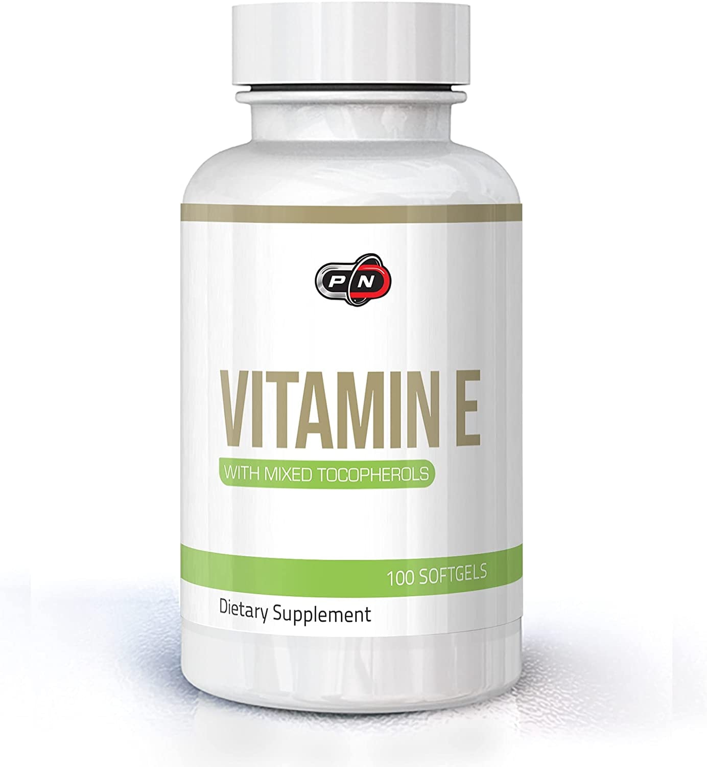 Produktbild von Pure Nutrition VITAMIN E Tocopherol Kapseln Hochdosiert 400 IU 100 Softgels 266 mg