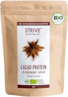 Produktbild von Bewertung Strive CACAO PROTEIN 100% BIO VEGAN Natureiweiß aus Kakao Erbse Reis und Hanf