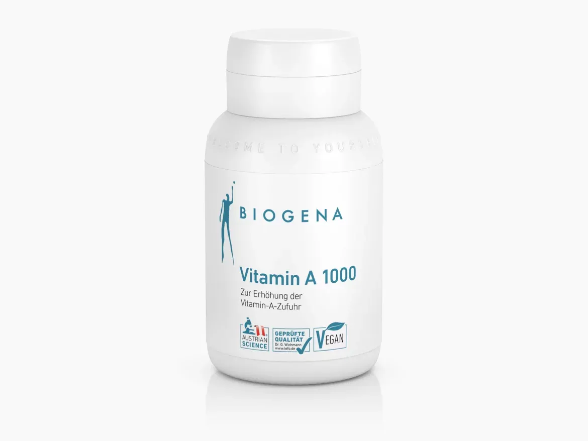 Produktbild von Bewertung BIOGENA Vitamin A 1000