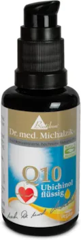 Produktbild von Bewertung Biotikon flüssiges Ubichinol CoEnzym Q10 Dr.med.Michalzik Markenrohstoff KANEKA mit besserer Bioverfügbarkeit nicht oxidiertes Q10 in Mizellen aus Phospholipiden ohne Zusatzstoffe von BIOTIKON®