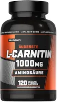 Produktbild von Bewertung Horbäach Carnitin Kapseln Hochdosiert 1000mg pro Stück 120 Pulver Kapseln 4 Monate Vorrat Keto freundlich für Männer und Frauen by Horbaach