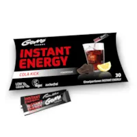 Produktbild von Bewertung GoMo ENERGY Instant Energy Getränkepulver Cola Zero für Wachheit Ausdauer Konzentration superstarker zuckerfreier Instant Energy Drink mit Koffein B-Vitaminen Taurin Cola Kick