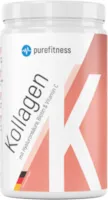 Produktbild von purefitness PREMIUM KOLLAGEN Komplex mit HYALURON Biotin Vitamin C I Für Haut, Haar & Knochen I 450g Collagen Pulver I Hydrolysat Typ I & III geschmacksneutral
