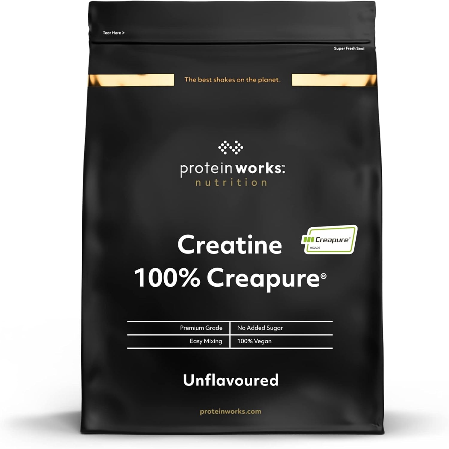 Produktbild von Bewertung protein works Creatine Mono Creapure GESCHMACKSNEUTRAL 500g Creatin Monohydrat von Alzchem