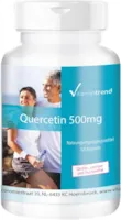 Produktbild von Bewertung Vitamintrend Quercetin 500mg Kapseln hochdosiert 120 Kapseln Made in Germany vegan Antioxidans Vitamintrend
