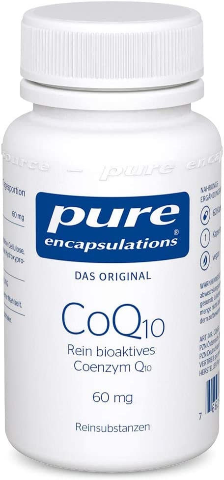Produktbild von Bewertung Pure Encapsulations CoQ10 60mg 60 Kapseln