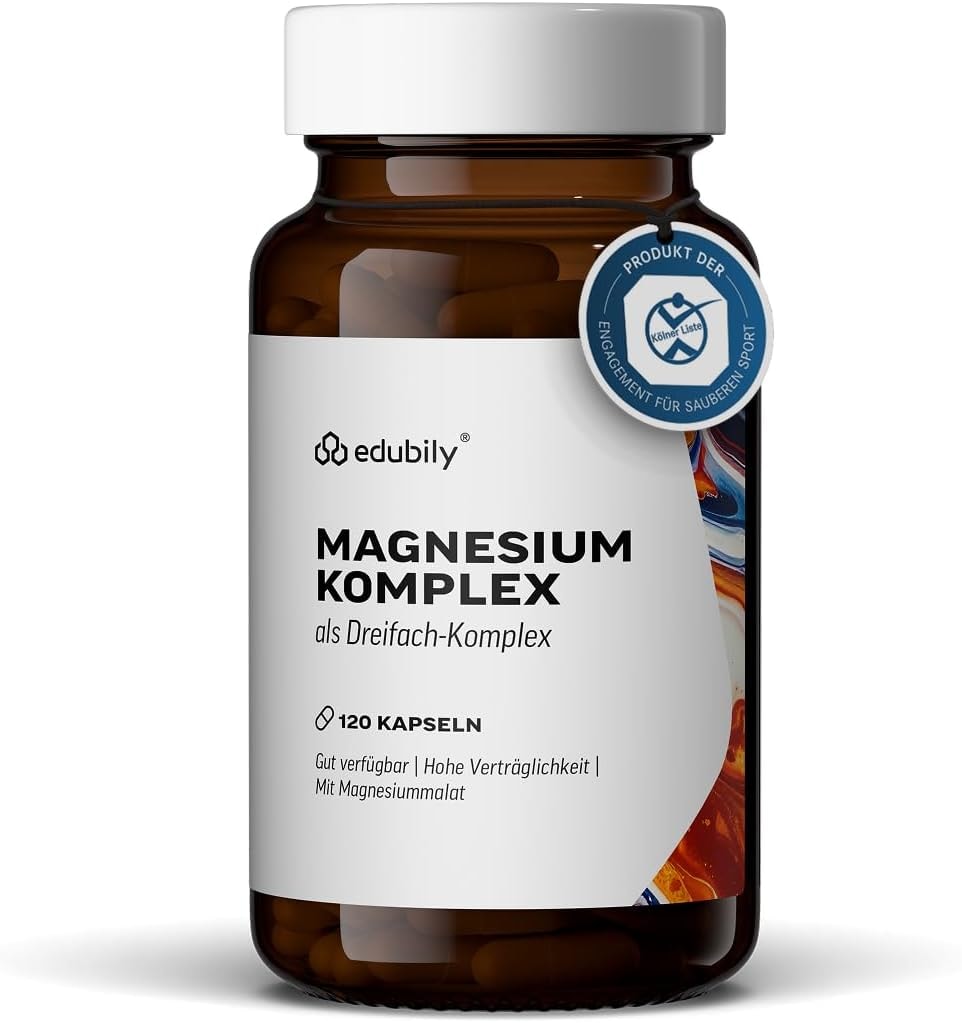 Produktbild von Bewertung edubily Magnesium Komplex Kapseln