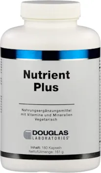 Produktbild von Douglas Laboratories Nutrient Plus - Nahrungsergänzungsmittel mit essentiellen Vitaminen und Mineralstoffe, 180 Kapseln, 160 g