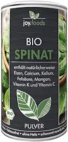 joy.foods - Bio Spinat Pulver, enthält Eisen, Calcium, Kalium, Folsäure, Mangan, Vitamin K und C, laborgeprüfte Qualität aus Deutschland, 210 g