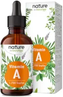 Produktbild von GloryFeel Vitamin A Tropfen hochdosiert - 5000 I.E (1500µg) pro Tagesdosis - 50ml (1700 Tropfen) echtes Vitamin A (Retinylpalmitat) in MCT-Öl gelöst - Laborgeprüft ohne Zusätze in Deutschland hergestellt