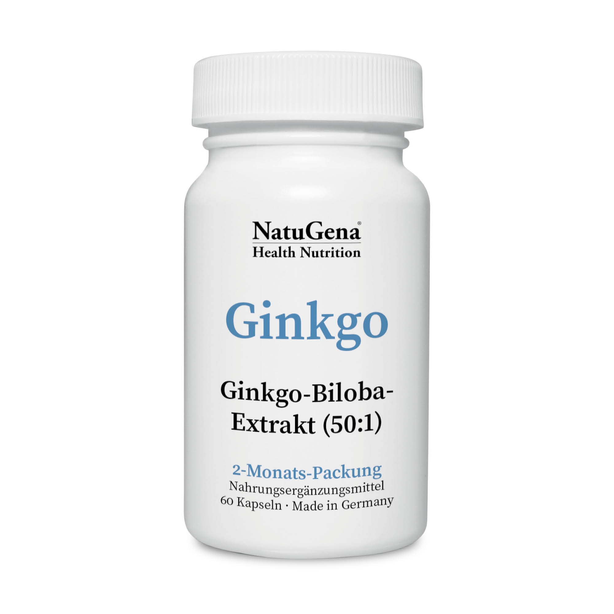 Produktbild von Bewertung NatuGena Ginkgo-Biloba-Extrakt 50:1