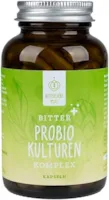 Produktbild von Bewertung BitterLiebe Probio Kulturen Komplex Kapseln mit 15 Mrd. KBEs Darmbakterien für Darmflora 60 Kapseln mit Lactobacillus & Bifidobakterien